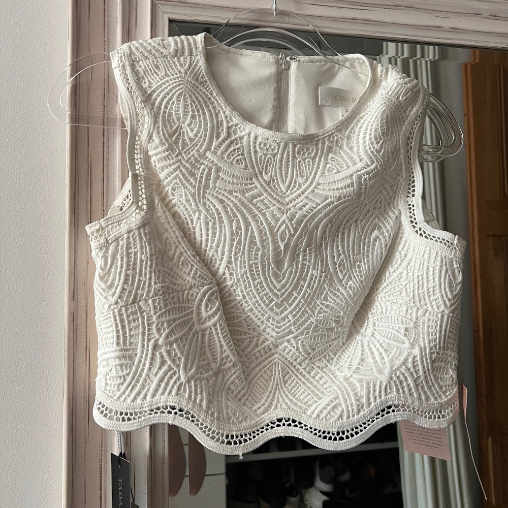 Tadashi Shoji (BHLDN) Campbell Top (Size 6 - NEVER WORN)